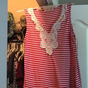Striped Red Tank
